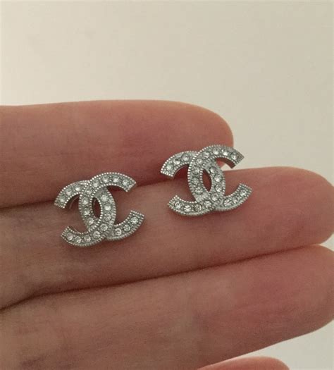 chanel logo earrings price in singapore|Chanel earrings uk.